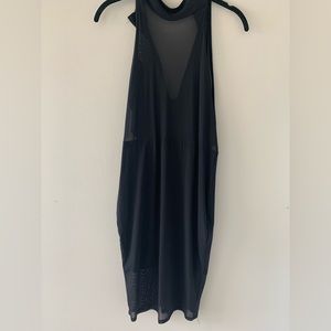 Black Mesh Dress